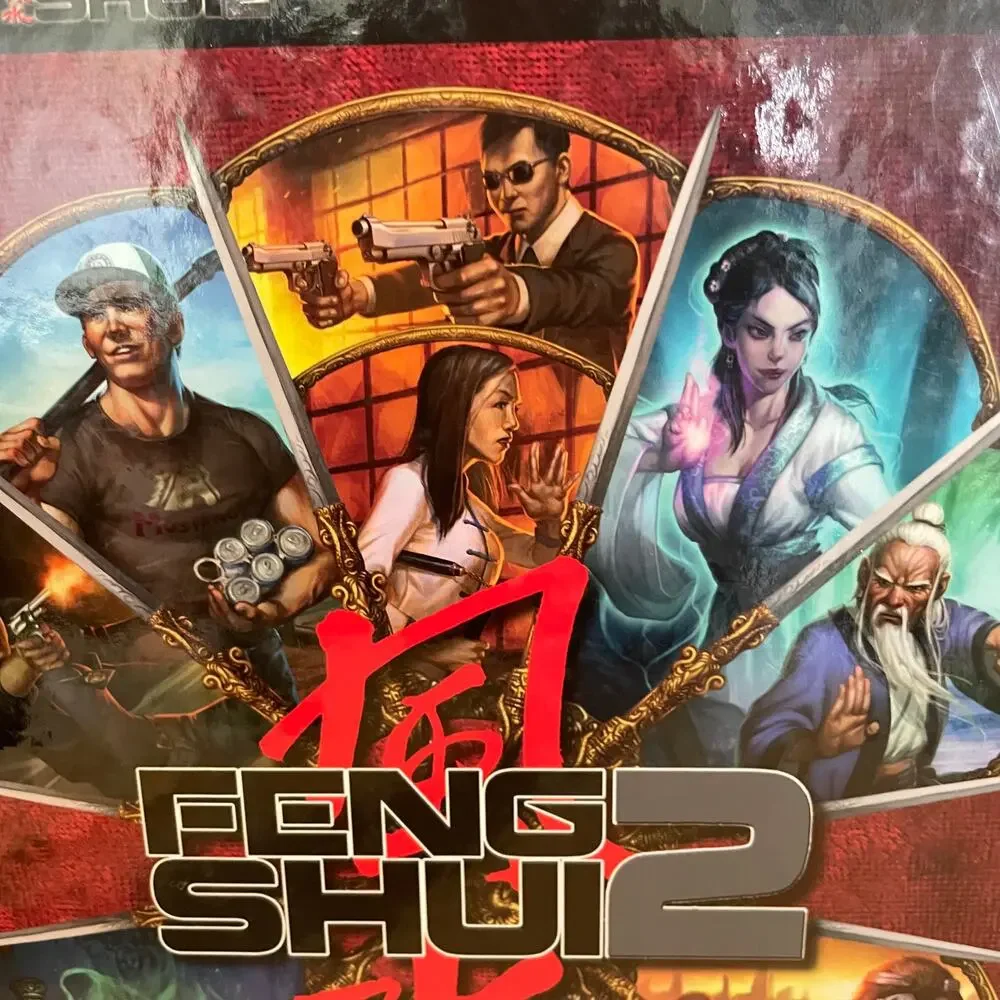 Feng Shui 2 RPG core rule Action Movie Roleplaying 2015 Hardback Robin D. Laws